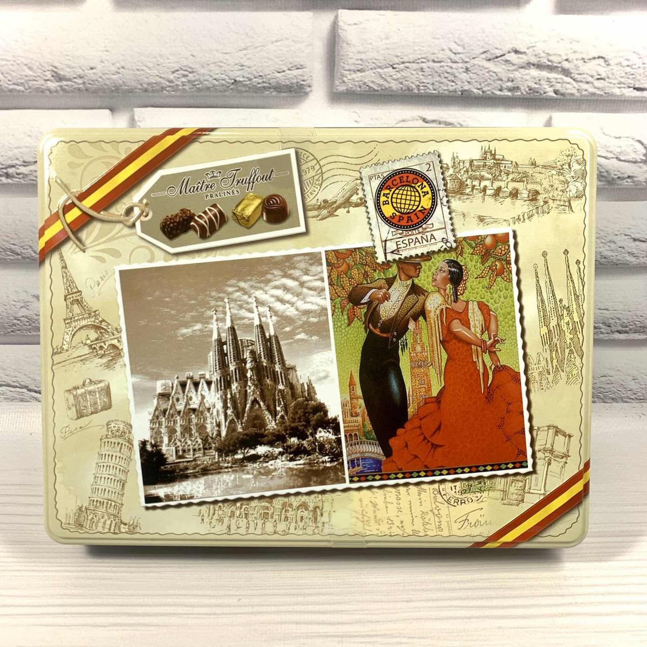 Шоколадні цукерки Праліне BARCELONA Maitre Truffout Австрія 180 г
