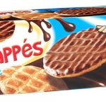 Печиво хрустке Biscuits Poult покрите молочним шоколадом, 200 г Франція