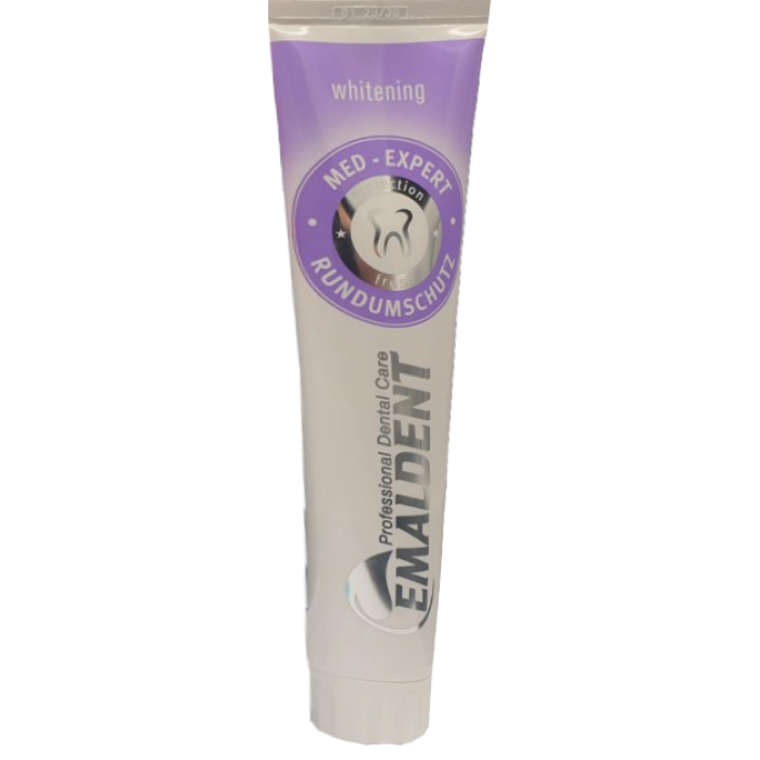 Зубна паста Emaldent Whitening Вибілювальна, 125 мл Німеччина