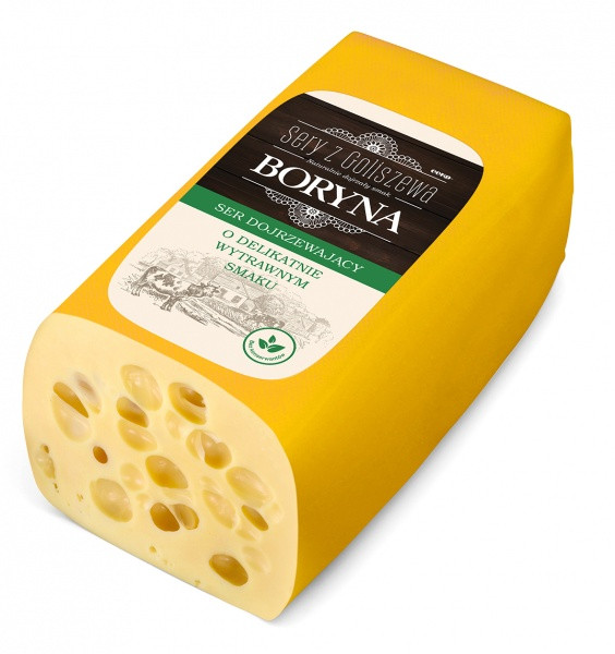 Сир Boryna dojrzewajacy o delikatnie 1кг Польща