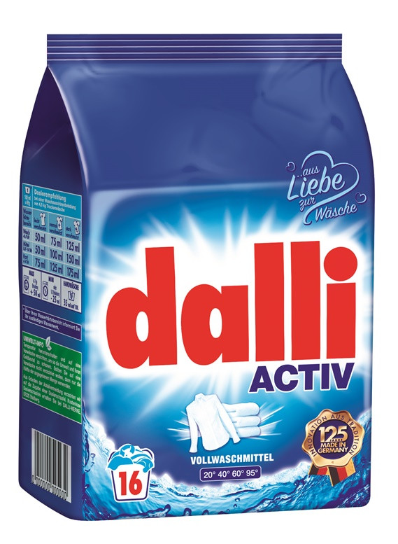 Порошок для прання Dalli Activ універсальний, 1.04 кг (16 прань)