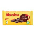 Швейцарський темний шоколад 44% какао Marabou Mork Choklad 185 г