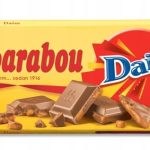 Швейцарський молочний шоколад із мигдалевою карамеллю Marabou Daim 200 г