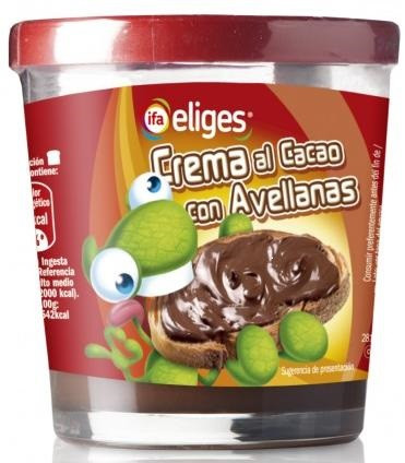 Шоколадний крем із фундуком Eliges Crema al Cacao con Avellanas Іспанія 210г