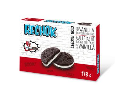 Печиво з ванільним кремом Rechok (4х44г) 176 г Іспанія