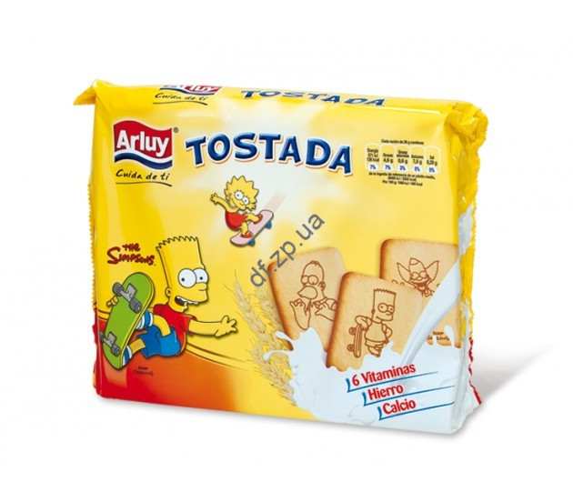 Печиво Tostada Сімсони Arluy (3x240г) 720 г Іспанія