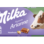 Шоколад молочний із лісовим горіхом Milka Hazelnuts Швейцарія 100 г