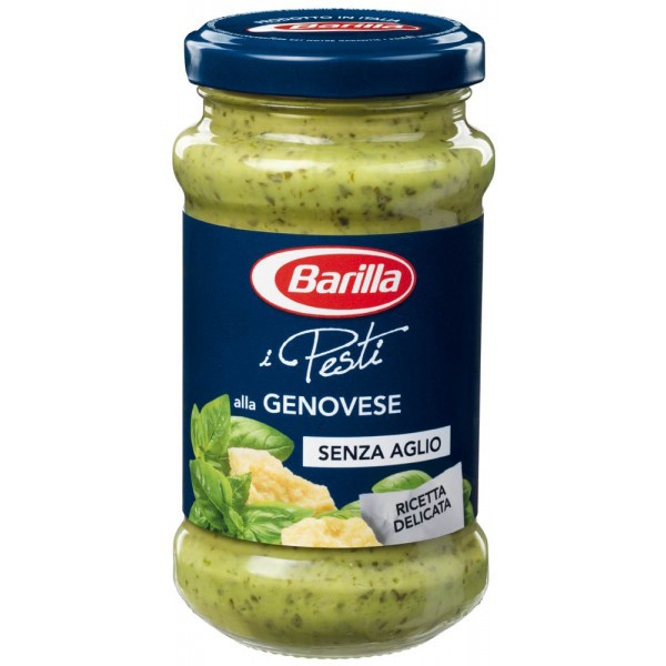 Соус Pesto Alla Genovese Senza aglіo без часнику Barilla 170г Італія