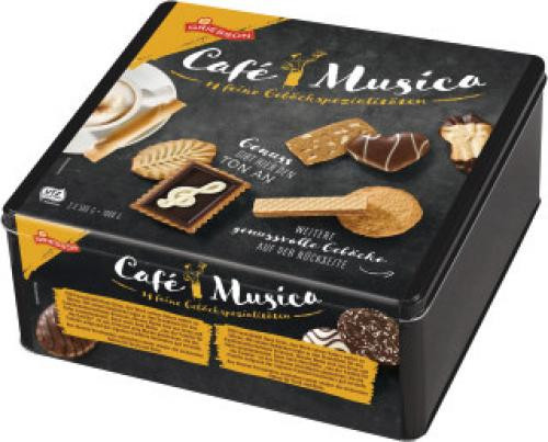 Печиво Griesson Cafe Musika Німеччина в Ж/Банку 1кг (2х500г)
