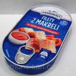 Філе макрелі (скумбрії) у томатному соусі Marinero Filety z makreli w sosie pomidorowym 170 г Польща