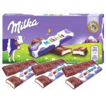 Шоколад молочний дитячий Milkinis Milka в стіках 87,5 р Швейцарія