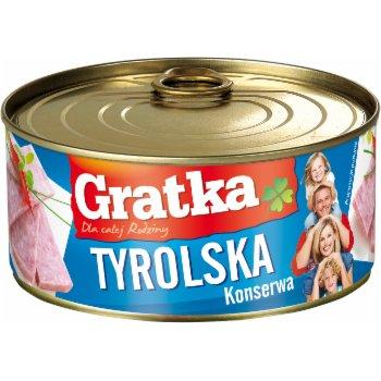 Консерва (консервоване м'ясо) Gratka Tyrolska Польща 300г