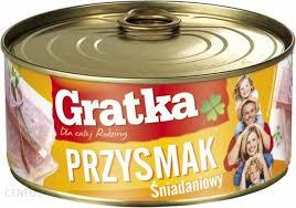 Консерва (консервоване м'ясо) Gratka Breakfast Польща 300г
