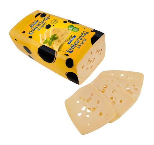 Сир напівтвердий Serenada Krolewiecki Szwajcar 1 кг Польща