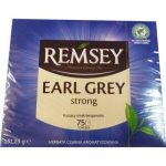 Чай чорний Сивий Граф із бергамотом міцний Remsey Earl Grey strong (75х1,75г) 131,25г Польща
