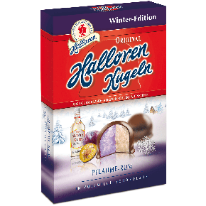 Цукерки зі сливовим ромом Halloren Kugeln Pflaume Rum 125г Німеччина