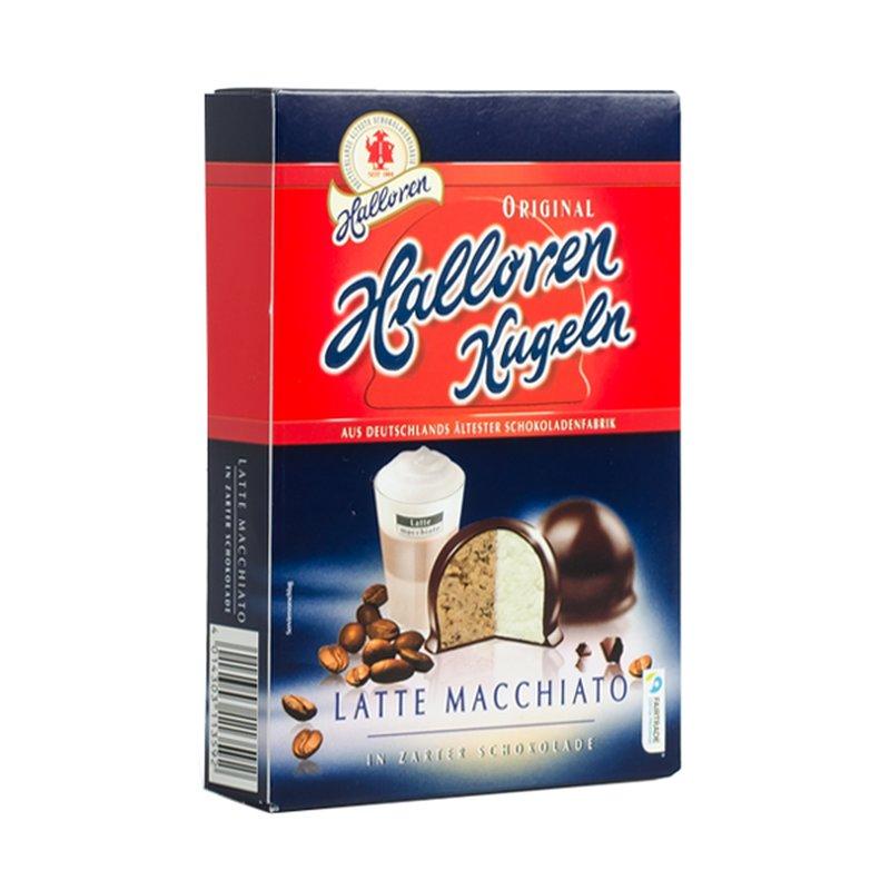 Цукерки Latte Macchiato Halloren Kugeln 125г Німеччина