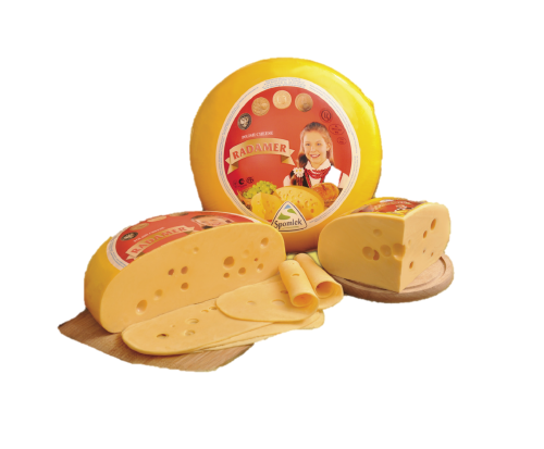 Сир напівтвердий Spomlek Radamer 1 кг Польща