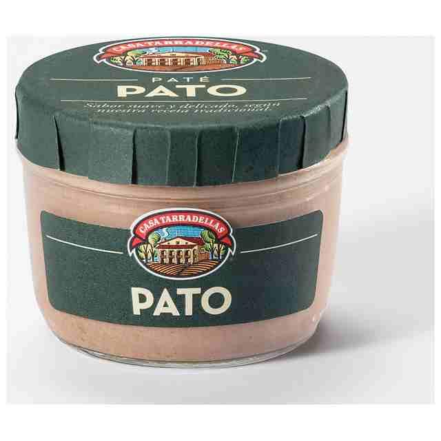 Паштет без глютену з качиної печінки Pato Casa Tarradellas 125 г Іспанія
