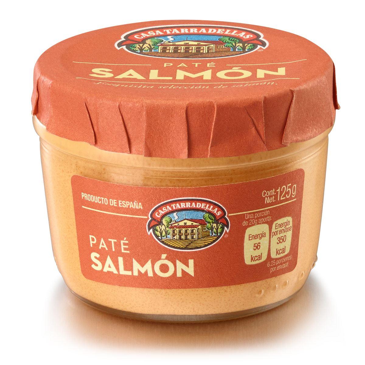 Паштет без глютену "Лосось" Pate Salmon Casa Tarradellas 125 г Іспанія