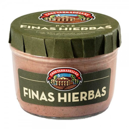 Паштет без глютену зі свинячої печінки з травами ерви Pate Pimienta Casa Tarradellas 125 г Іспанія