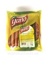 Курячі Сосиски Yano parowki wedzone z kurchat 1 кг. Польща