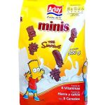 Міні шоколадне печиво з вітамінами Simpsons Arluy 500г Іспанія