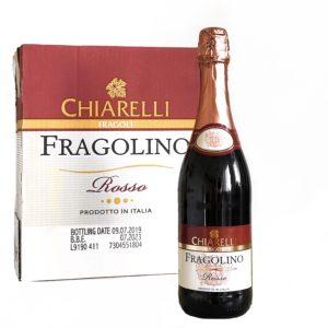Шампанское (вино) Chiarelli Fragolino Rosso красное Италия 750мл
