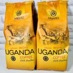 Кава в зернах Milaro UGANDA 1кг, 100% арабіка Іспанія