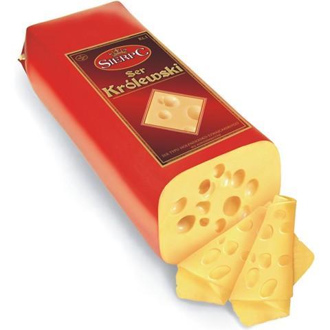 Сир королівський Sierpc Ser Krolewski, 1 кг Польща