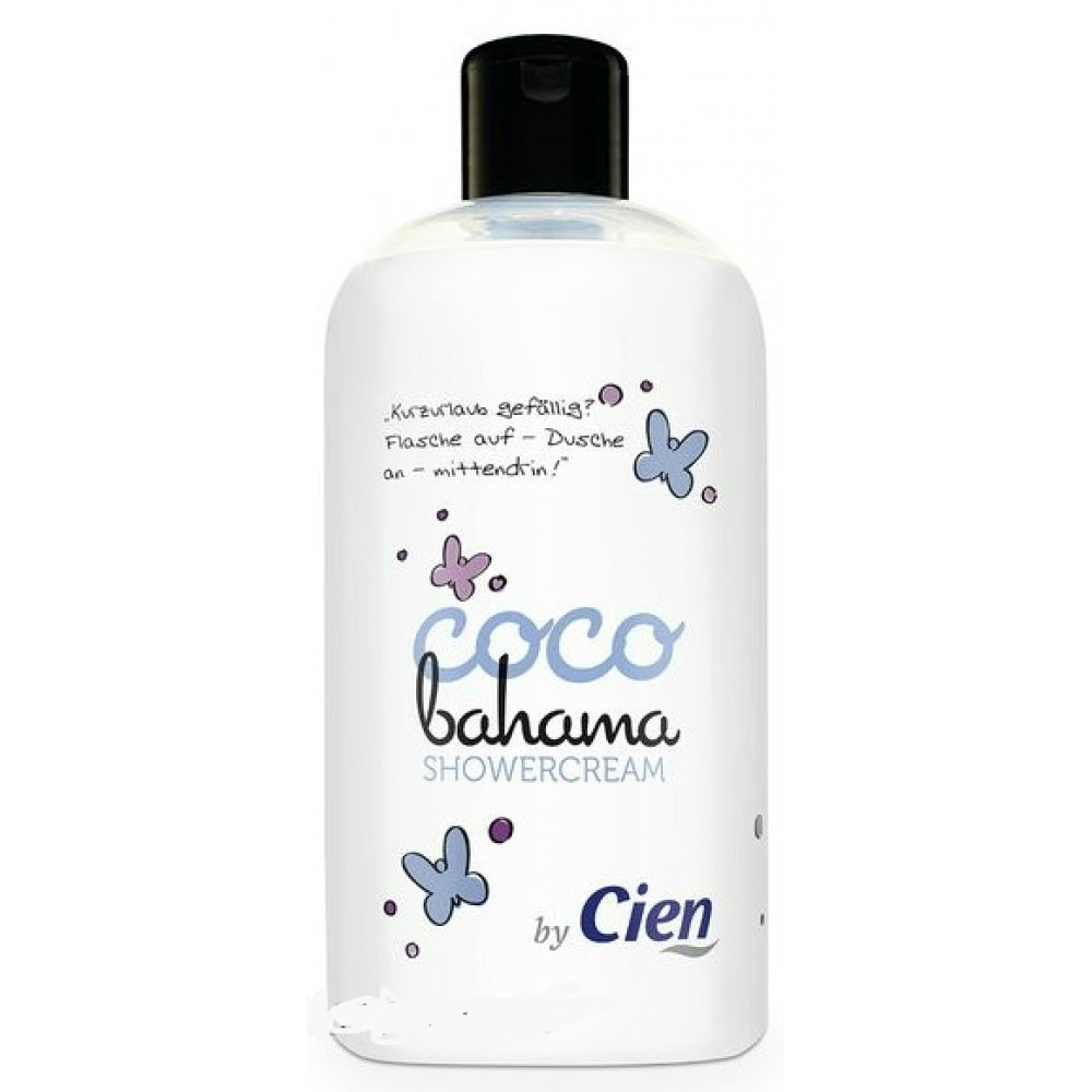 Крем-гель для душу Cien Coco Bahama Багамський кокос 500 мл Німеччина
