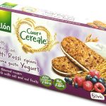 Печиво злакове з йогуртом і ягодами з вмістом клітковини Gullon Cuor di Cereale 220 г (5х44 г) Іспанія