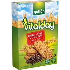 Печиво злакове (вівсяне) з шоколадною крихтою Vitalday Gullon 240 г Іспанія