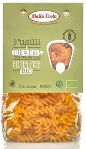 Макарони з кукурудзяною без глютену Fusilli Dalla Costa Італія, 250 г