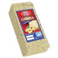 Сир голандський Gouda з кмином 1кг Польща