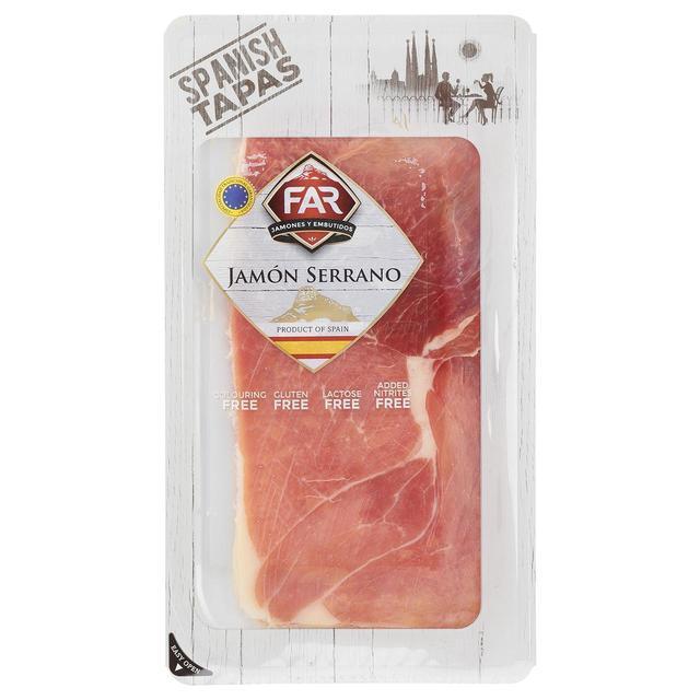 Хамон FAR Jamon Serrano без глютену і лактози, 100г Іспанія