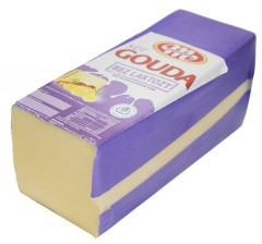 Сир без лактози Ser Gouda MLEKOVITA, 45% Польща