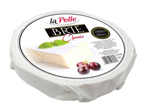 Сир брі "La polle brie classic" 60%, 1,6 кг Польща