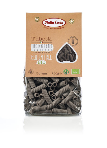 Макарони з гречаного борошна без глютену Dalla Costa Італія, 250 г