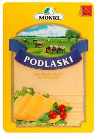Сир у пластинках Podlaski без консервантів 150 г Польща