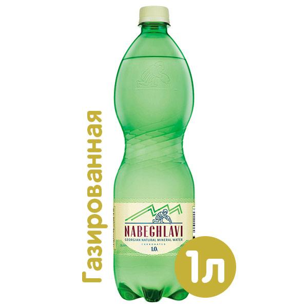 Лікувально-столова вода "Набеглаві" (газ) 1л Грузія