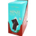 Шоколад чорний із м'ятою 70% Maitre Truffout 100 г Австрія