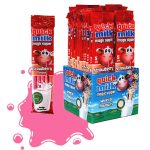 Трубочки для молока Quick Milk Magic Sipper Полуниця (5x6г) 5 шт.Польща