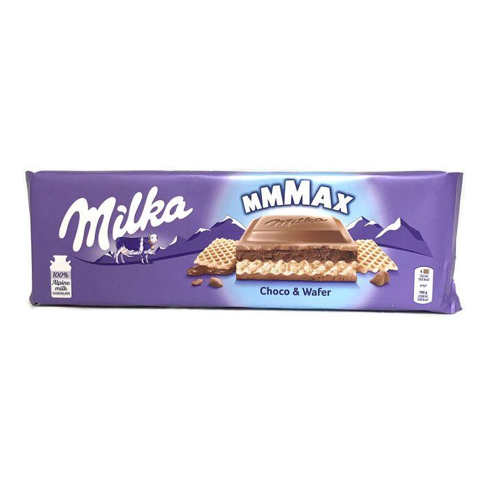 Шоколад Milka Choco Wafer (з шоколадом і хрусткими вафлями) Швейцарія 300г