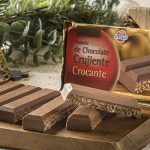 Туррон хрусткий шоколадний без глютену Hacendado 250г Іспанія