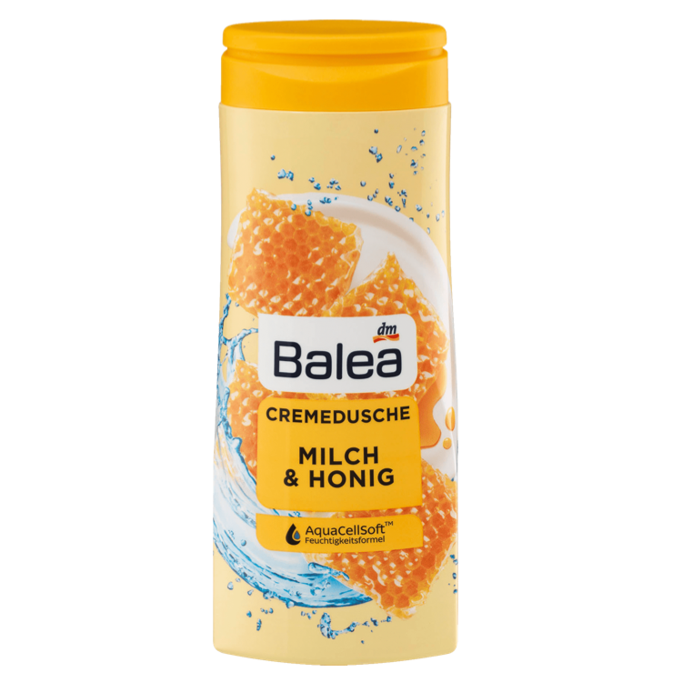 Гель-крем для душу Balea молоко і мед 300ml Німеччина