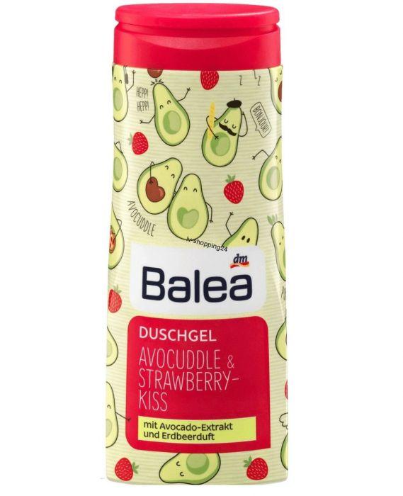 Гель-крем для душу Balea авокадо і полуниця 300ml Німеччина