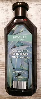 Масло для прийняття ванн з евкаліптом Biocura 500мл Німеччина