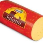 Сир напівтвердий Mlekpol Salami 1 кг Польща