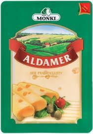 Сир у пластинках Aldamer без консервантів 750 г Польща